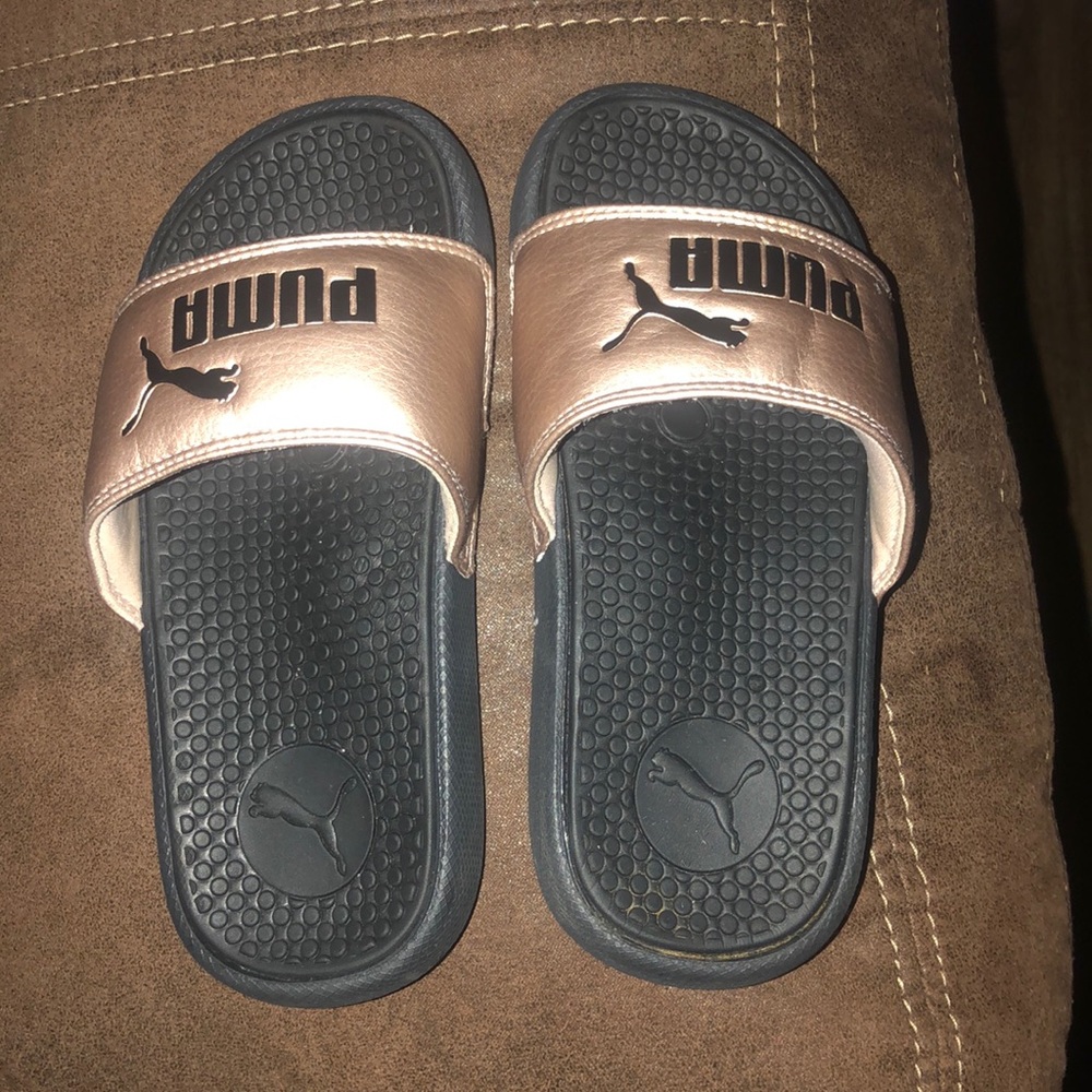 Kids Puma Slides